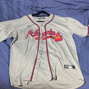 Braves Ronald Acuña Jr. Away Jersey XXL